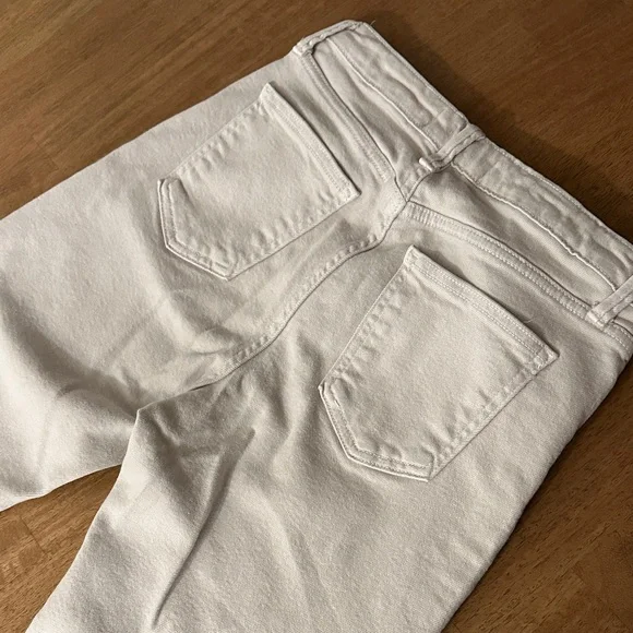 Just Black Denim Cement Gray Jeans Size 27 High Rise Stretch - Picture 7 of 8